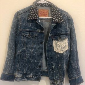 Custom Levi Denim Jacket